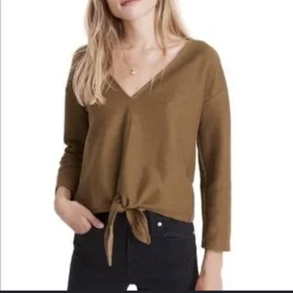 Medium Khaki Green Madewell Top